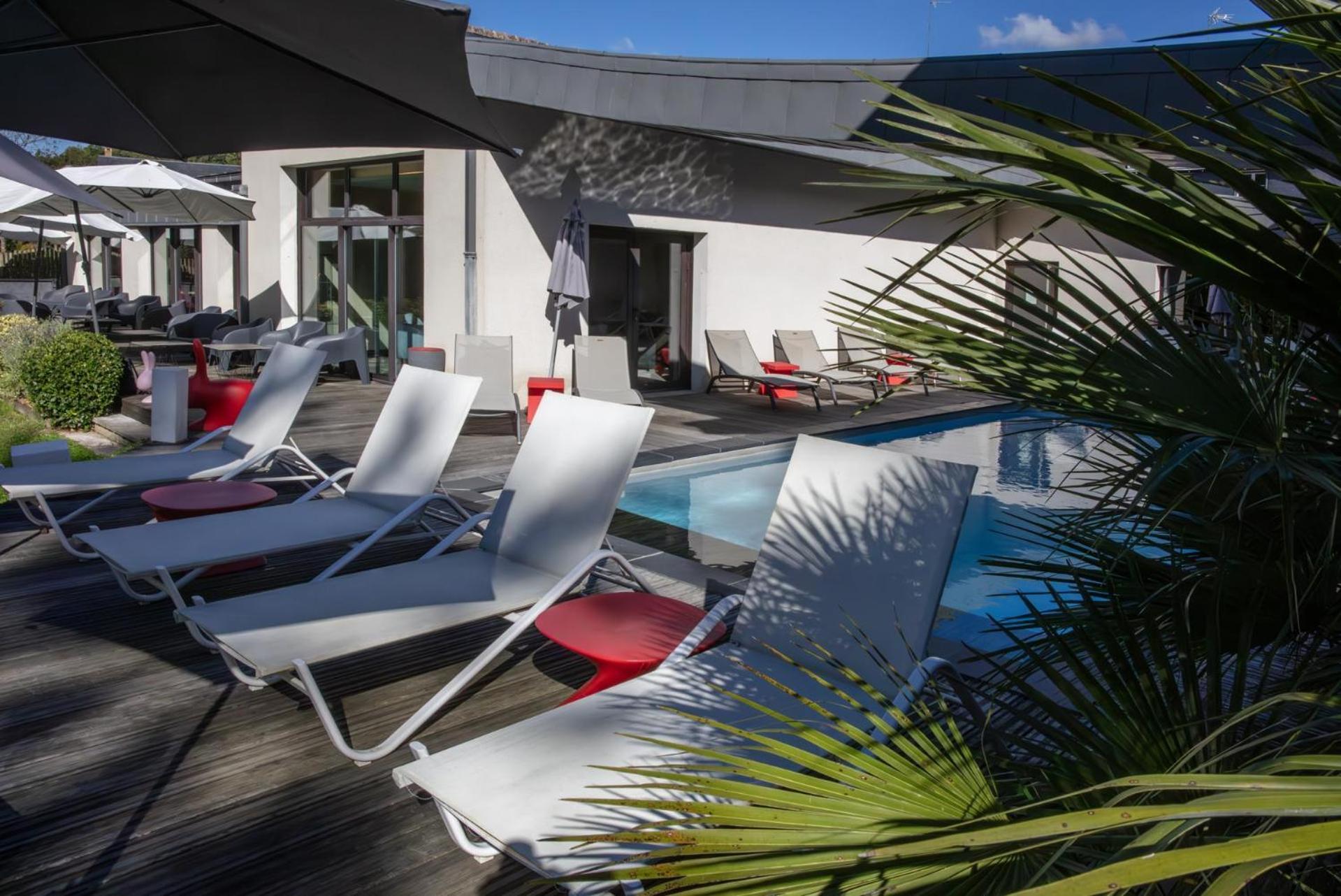 L'Aubiniere Hotel Restaurant & Spa Saint-Ouen-les-Vignes 외부 사진